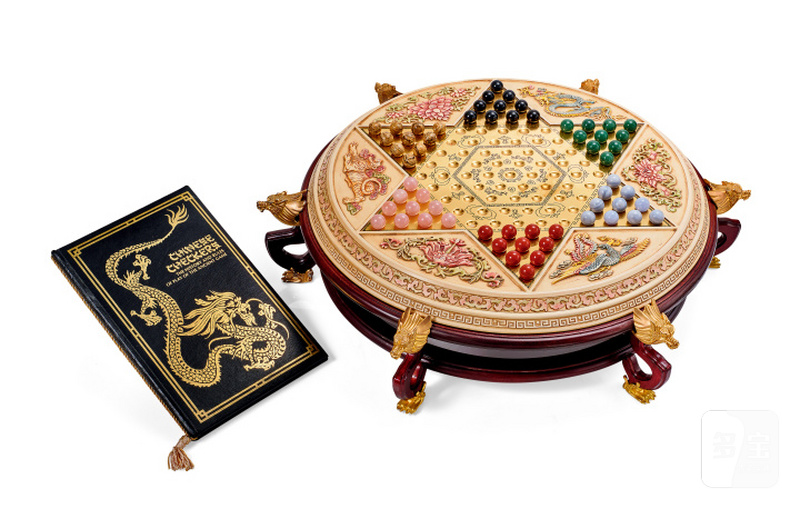 富兰克林 皇家中式风格跳棋 
